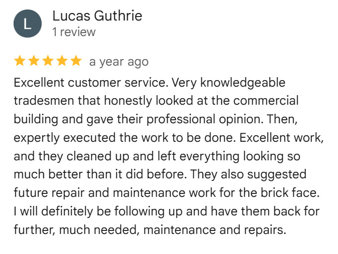 Review 3 Lucas Guthrie Review